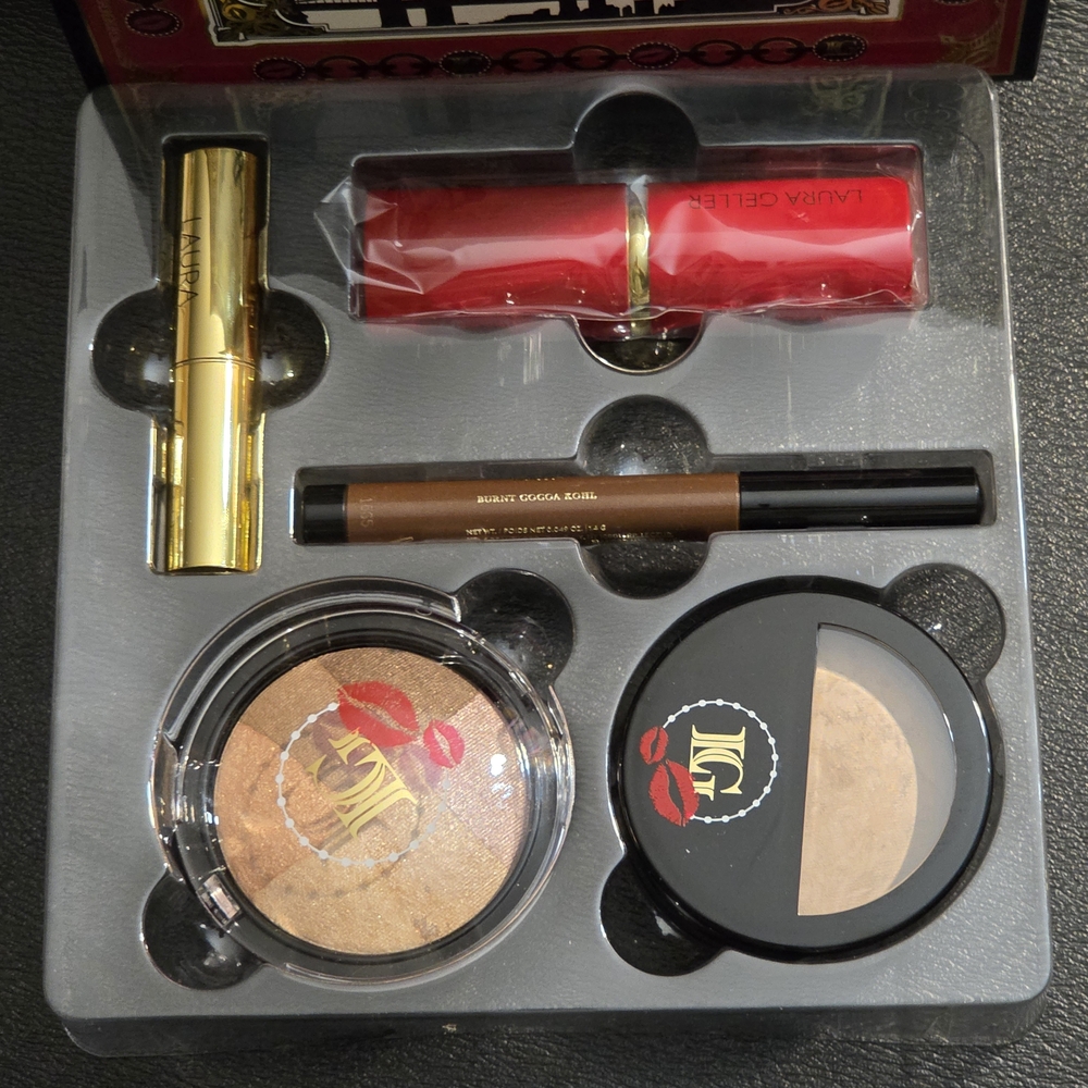 🎁Laura Geller Festive Favorites 5 Piece Full Face Makeup Collection Medium - Picture 5 of 8
